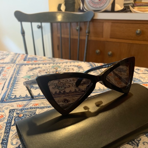Saint Laurent Accessories - YSL Jerry Bow Tie Sunglasses